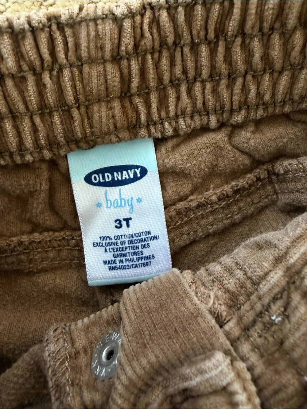 Old Navy Brown Corduroy Pull-On Kids Pants